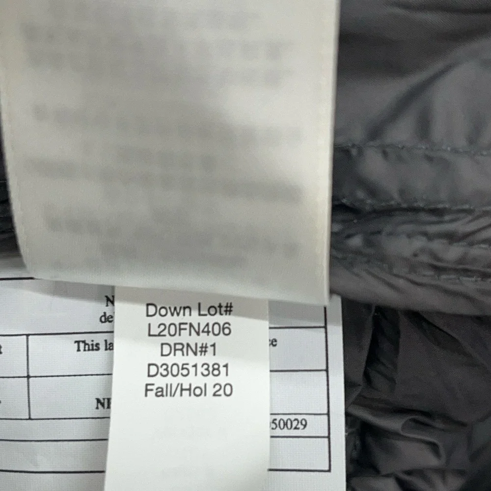Eddie Bauer‎ EB650 Down Puffer Vest Mens LT Blue/Gray Lightweight Gorpcore
